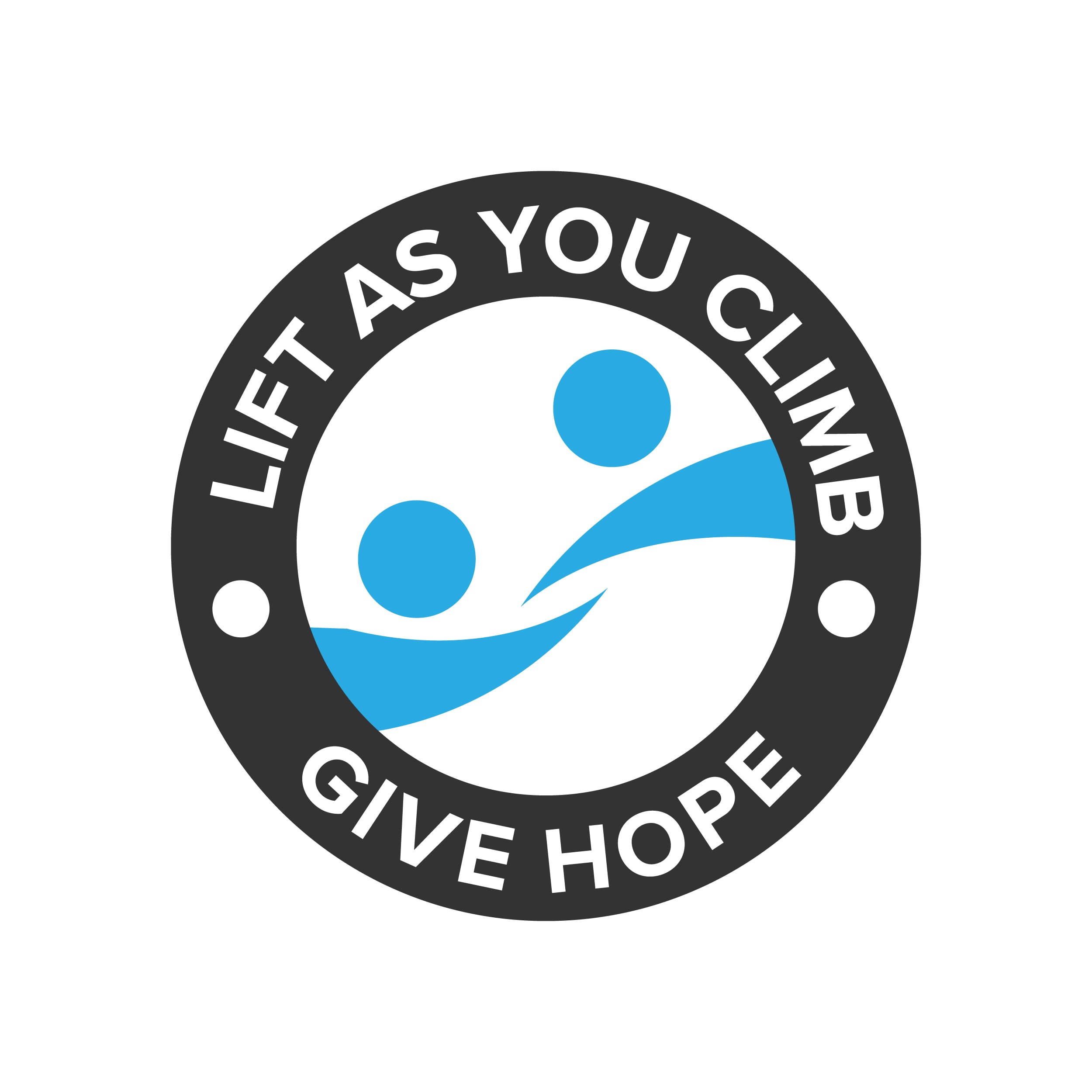 Lift As You Climb nonprofit logo — Give Hope